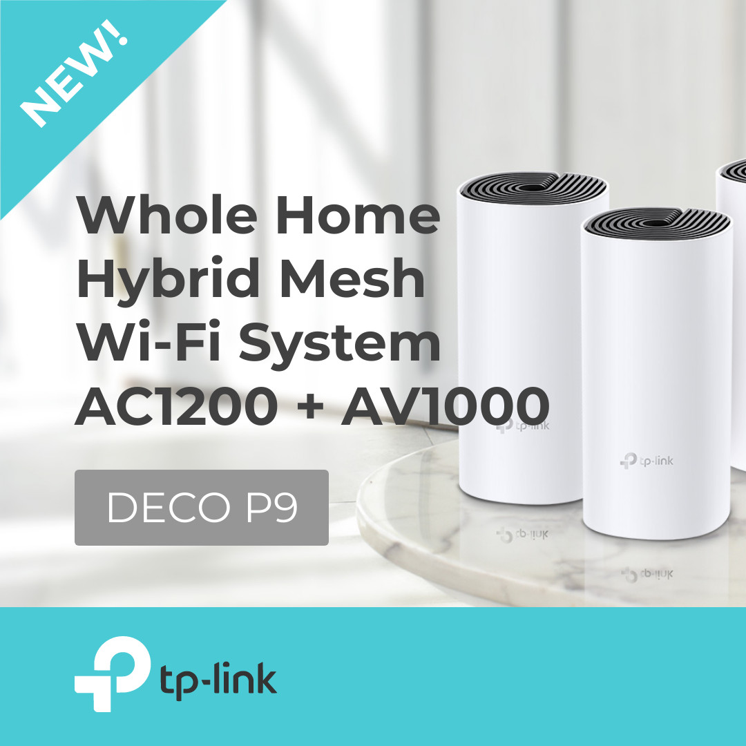 Tp-Link Hybrid Mesh Wi-Fi Deco P9