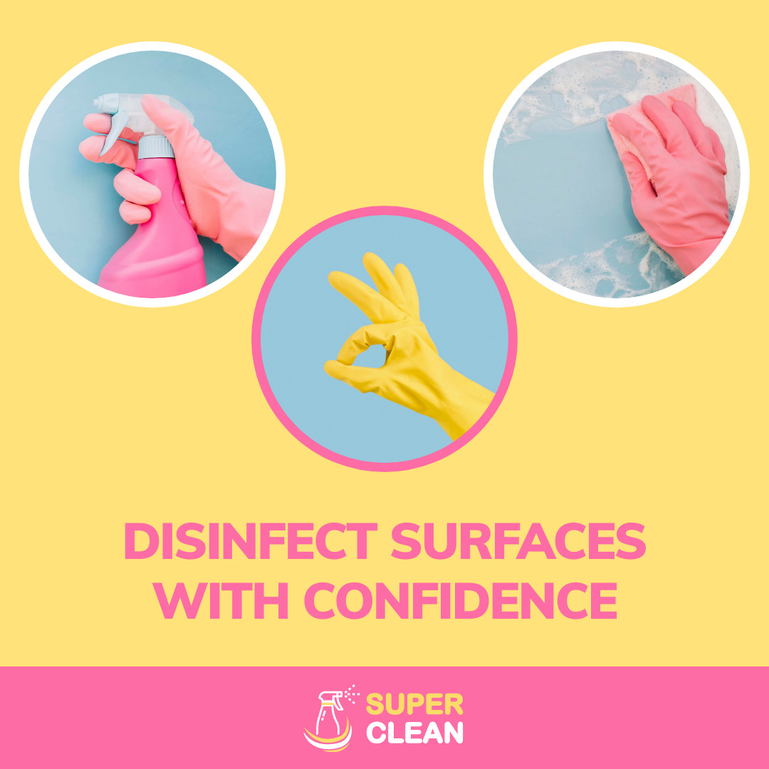 Disinfect Surfaces Cleaning Products