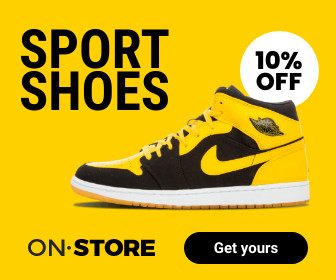 Yellow Sport Shoes Store Deal 