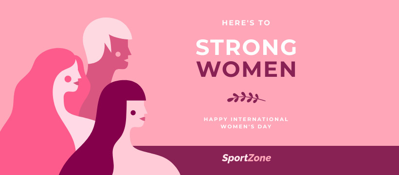 International Women's Day Strong Women Facebook Cover 820x360