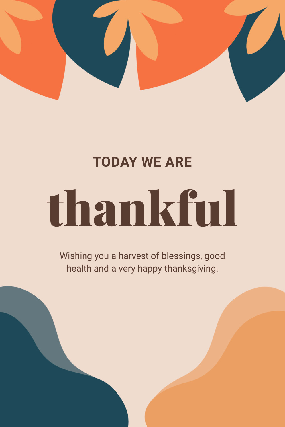 Today We Are Thankful Wish 