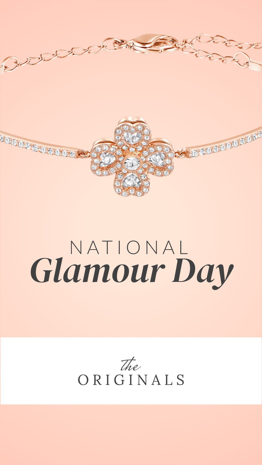 National Glamour Day Bracelet