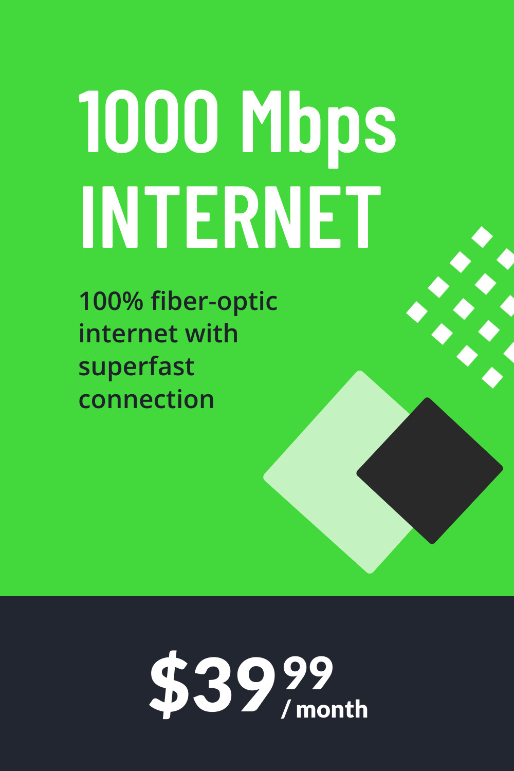 1000 Mbps Fiber Optic Internet