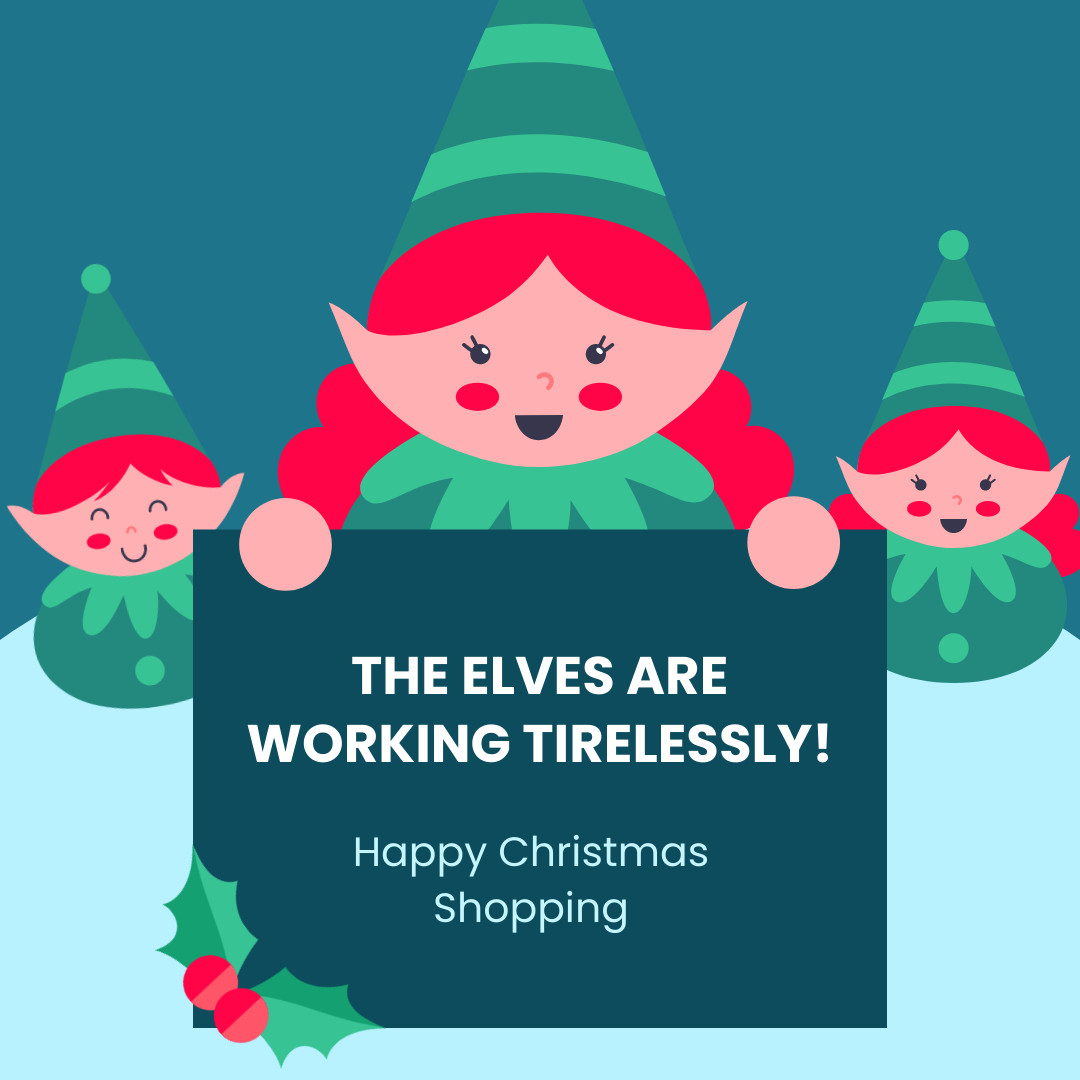 Christmas Elves Shopping