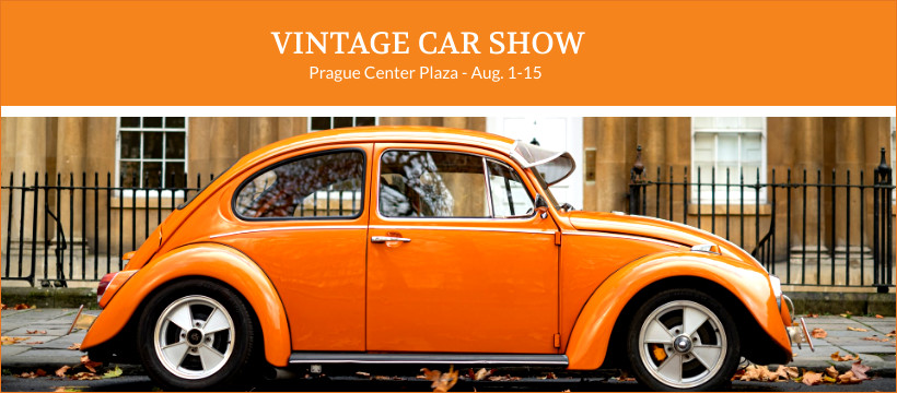Vintage Car Show in Prague