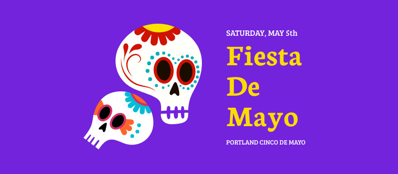 Portland Cinco de Mayo Festival Facebook Cover 820x360