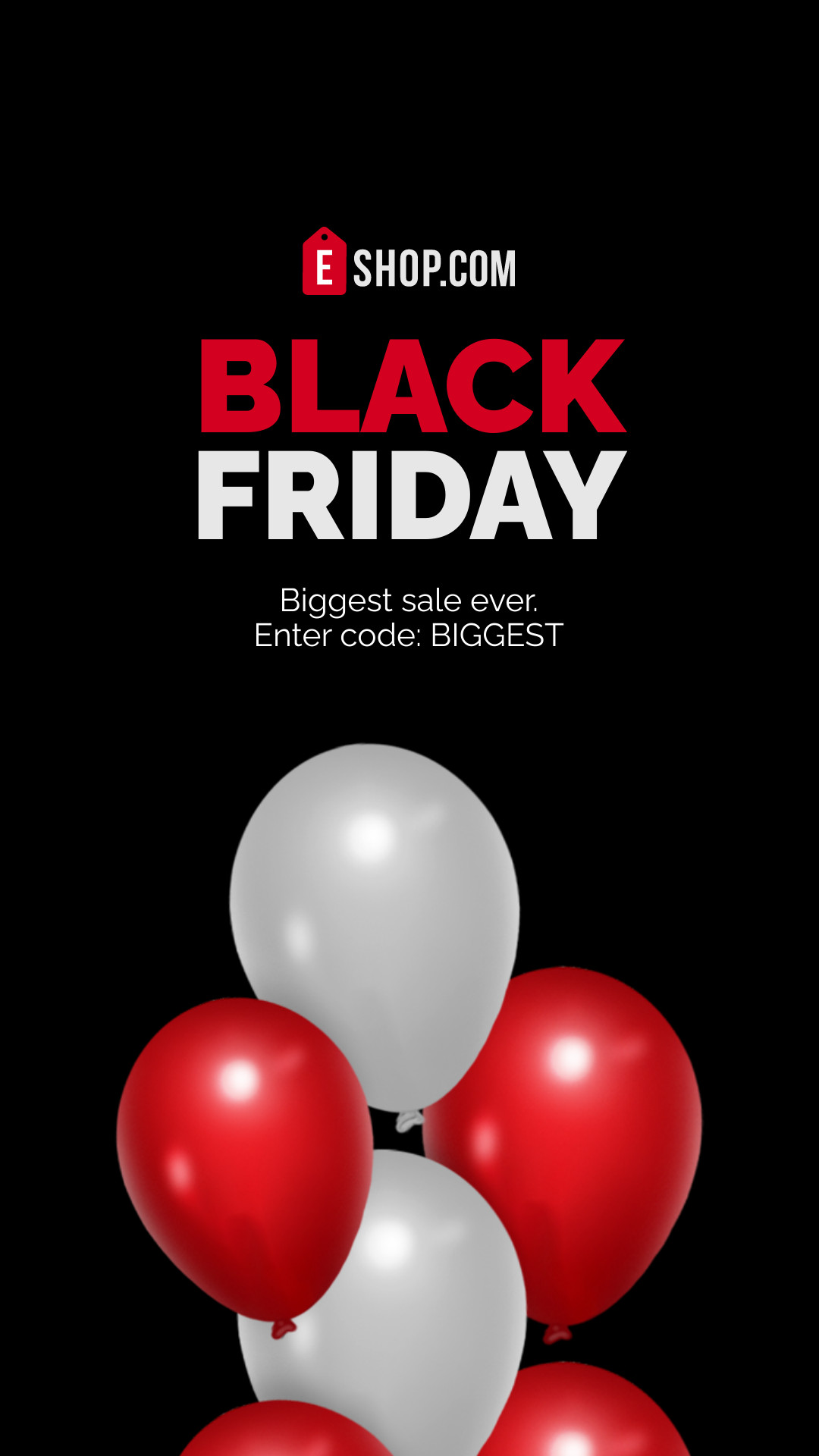 Black Friday Biggest Balloon Sale 