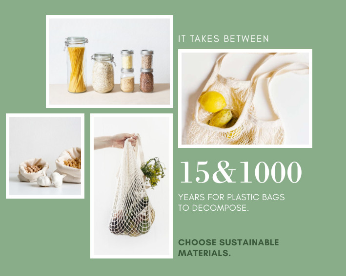 Earth Day Sustainable Materials – Photo Collage Template 709x567 template