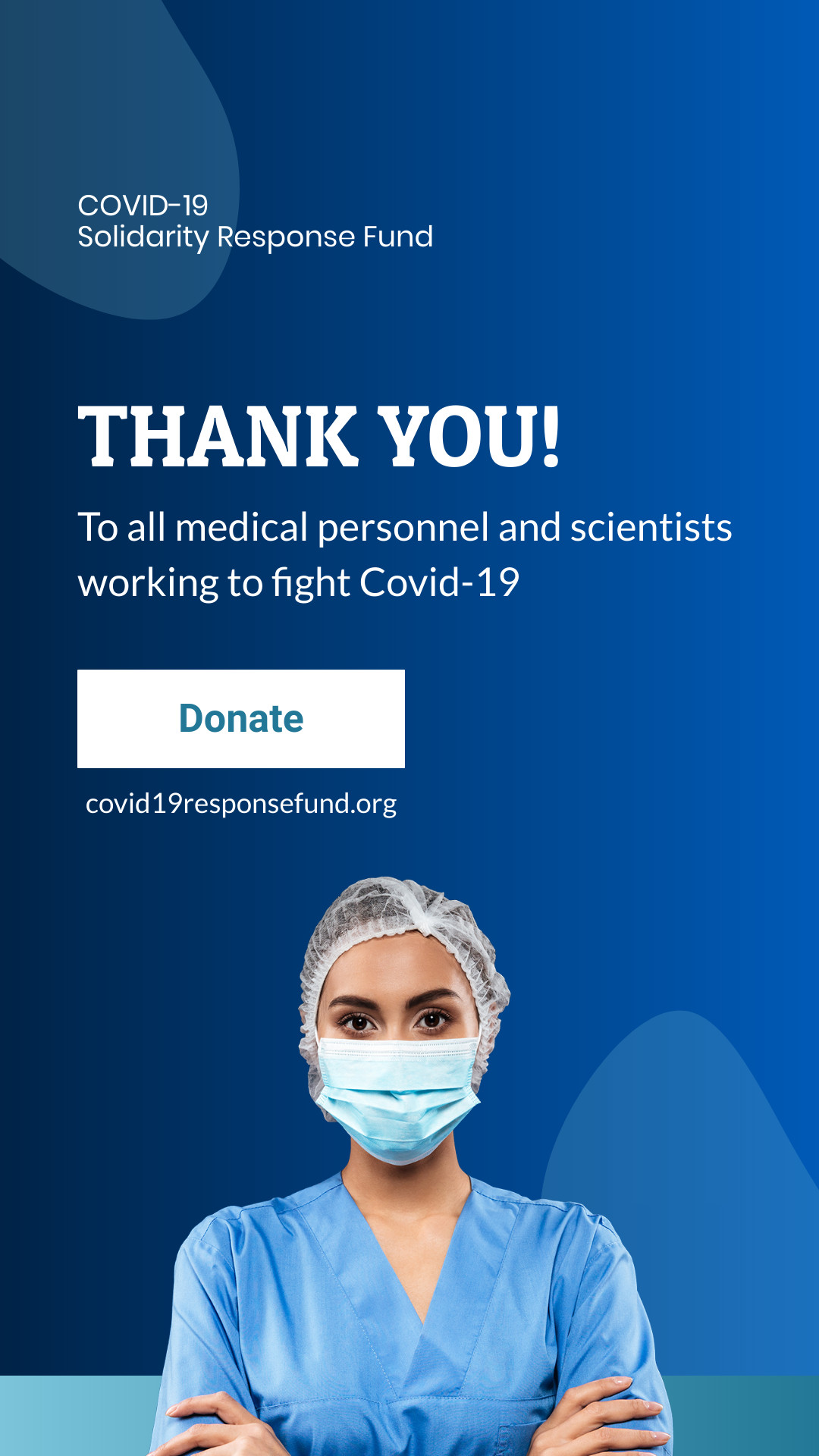 Thank you Doctors Donate against Covid19