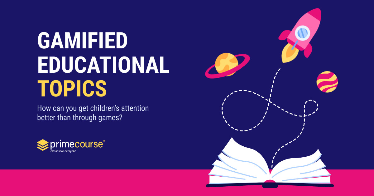 Gamified Educational Topics Facebook Cover 820x360
