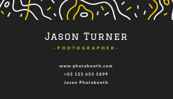Jason Turner Photobooth Business – Card Template 252x144 template