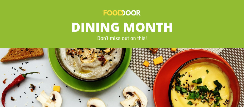 FoodDoor Dining Month Offer 