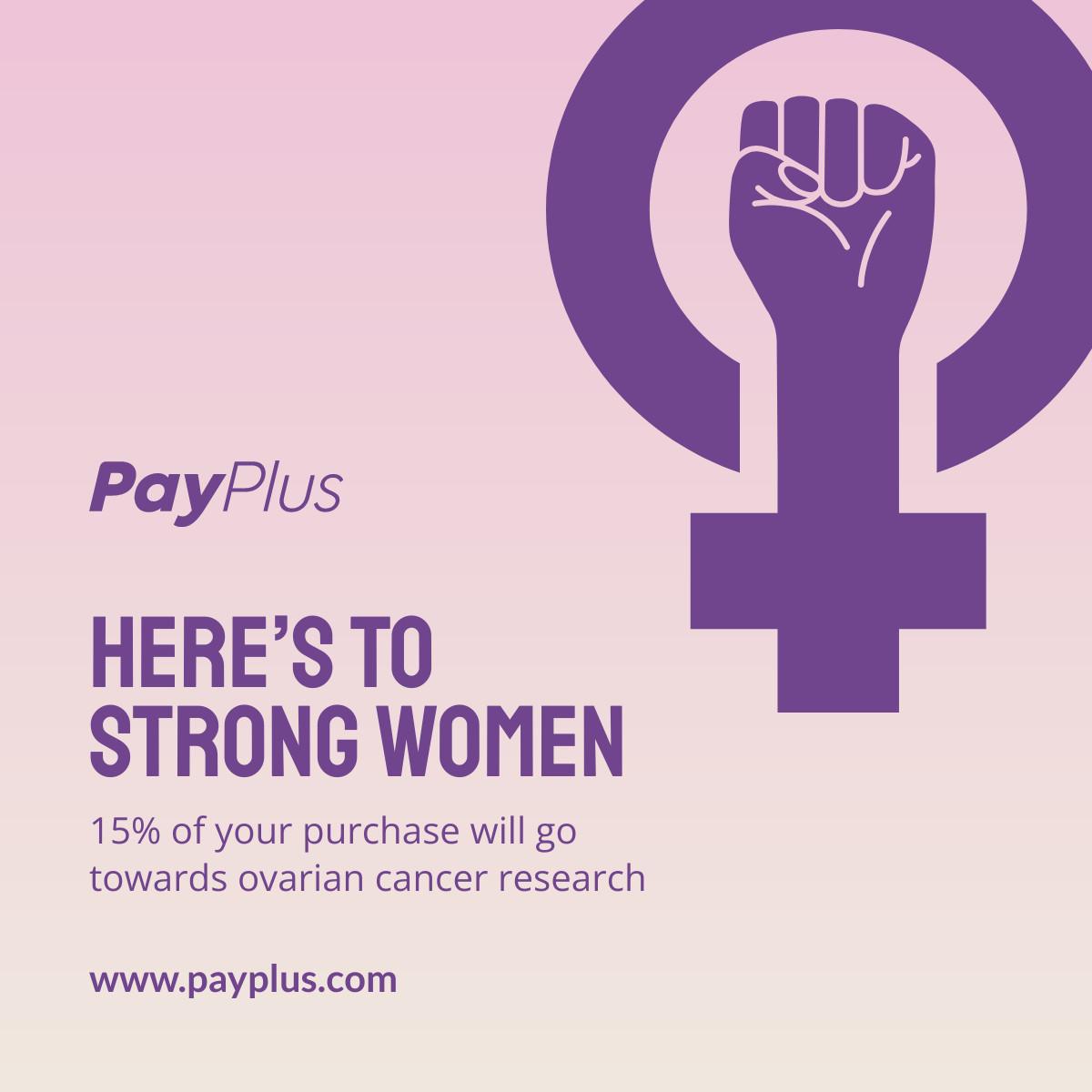 Strong Women's Day Donations Payplus