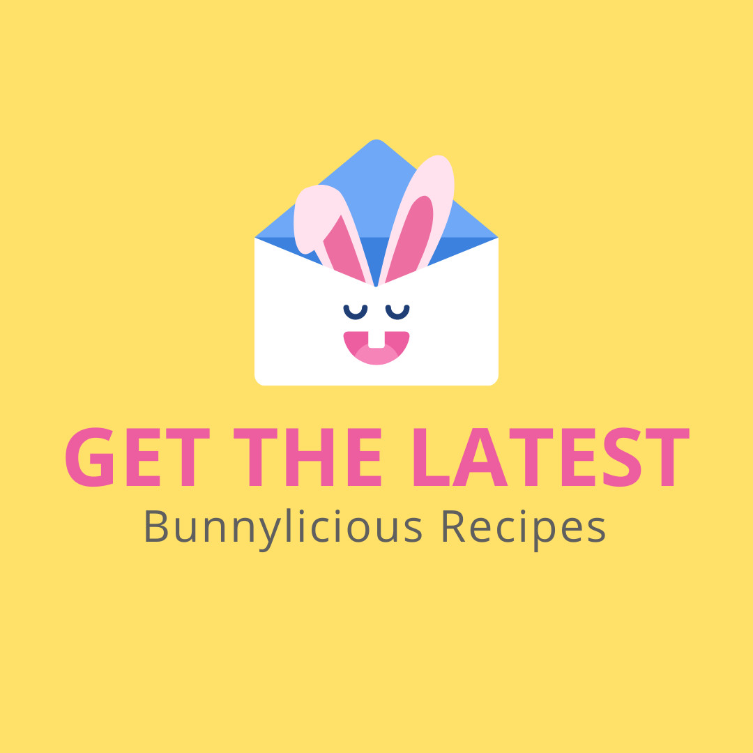Easter Bunny Recipes 1080x1080 template preview