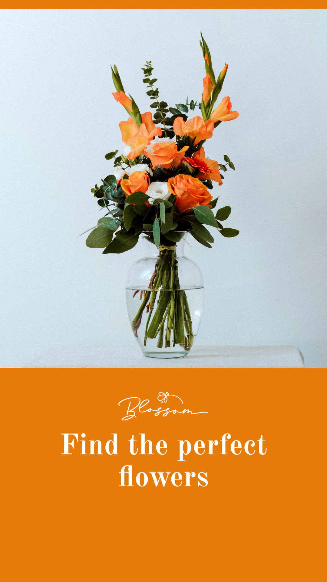 Orange Find the Perfect Flowers  Inline Rectangle 300x250
