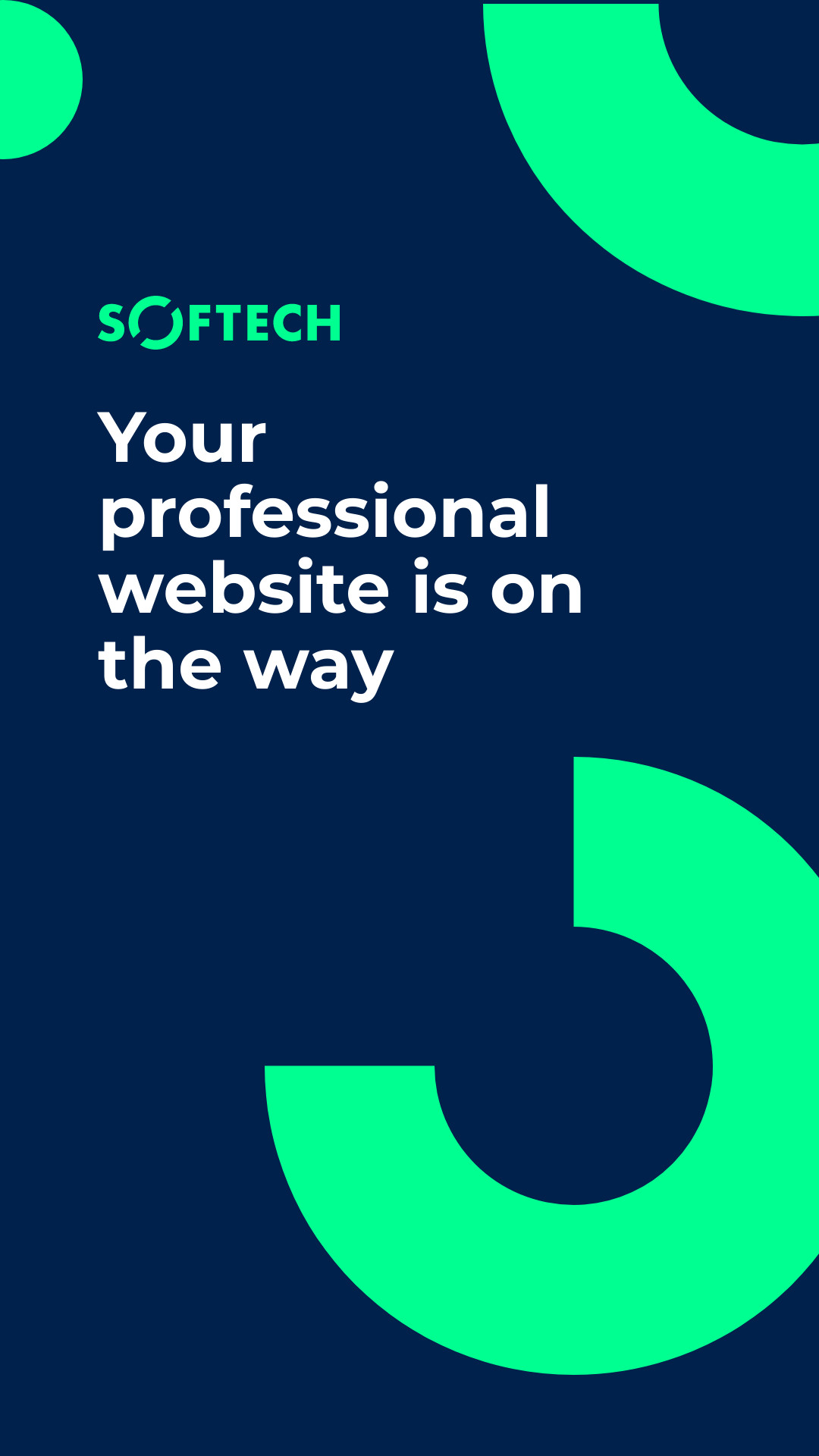 Professional Website on the Way