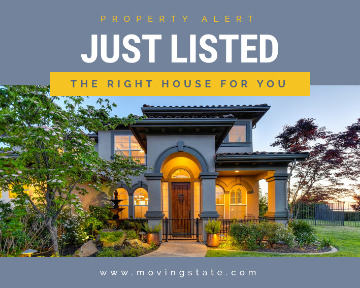 Property Alert Just Listed Photo – Collage Template 709x567 template