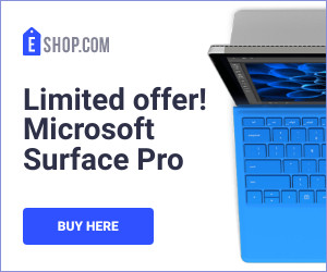 Microsoft Surface Pro Inline Rectangle 300x250