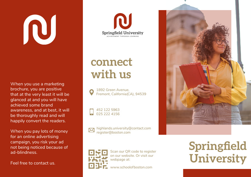 Red Springfield University Brochure 842x595